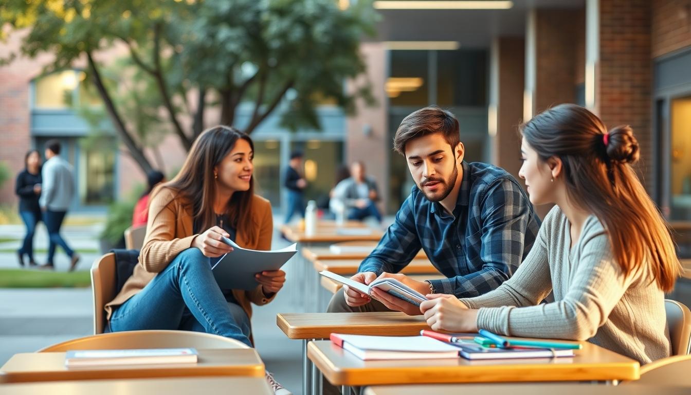 Digital learning platform with online study materials